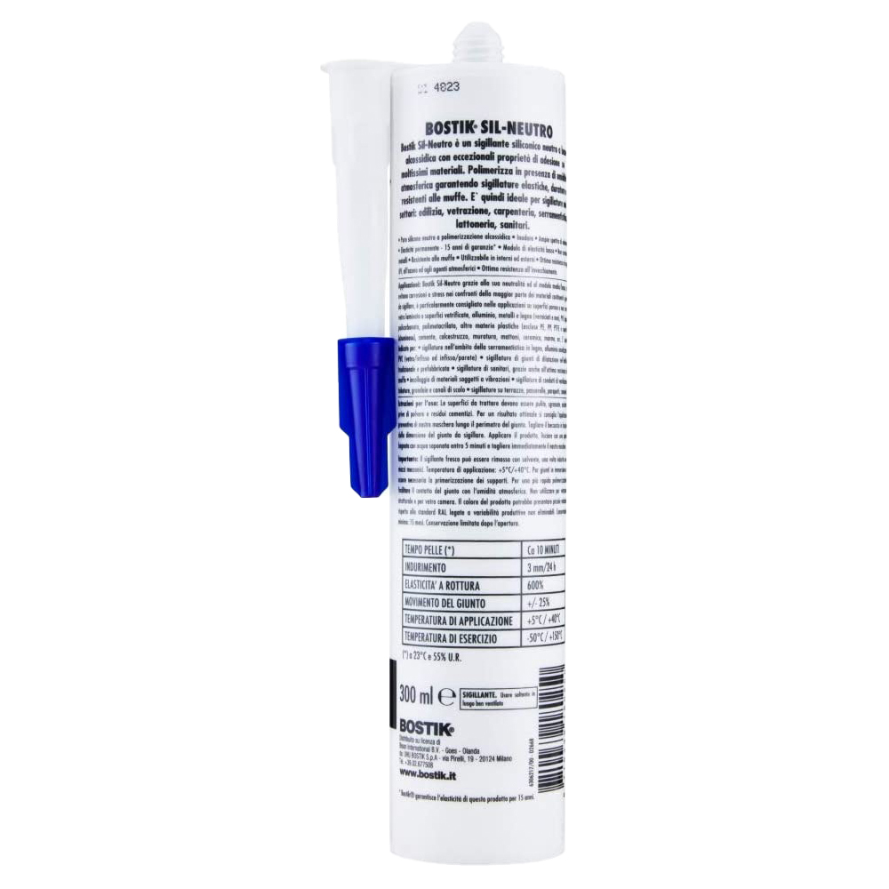 Silicone Neutro Rame RAL 8004 BOSTIK 300 ml